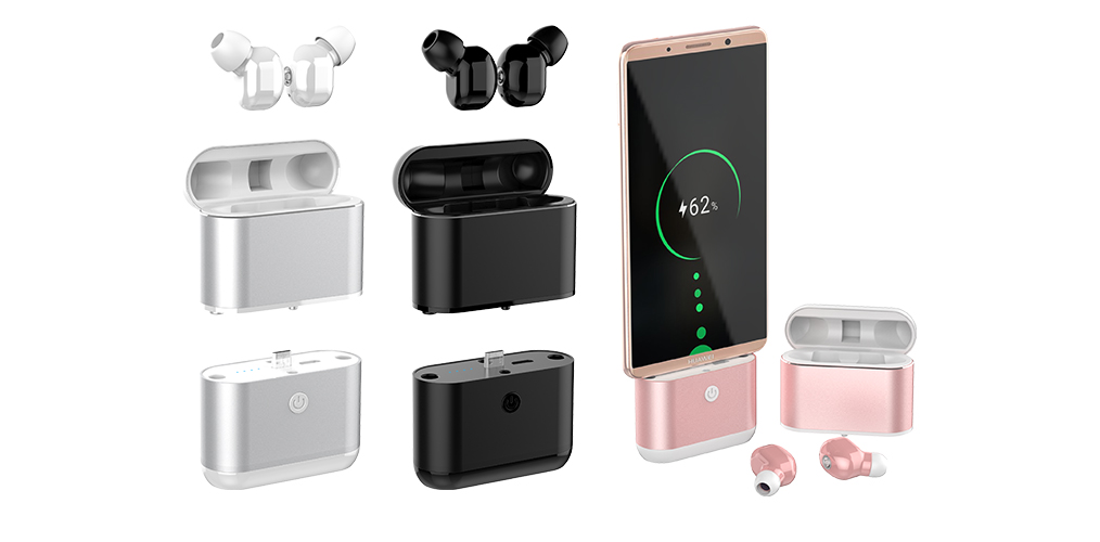 Mini TWS Double earbuds with Powerbank