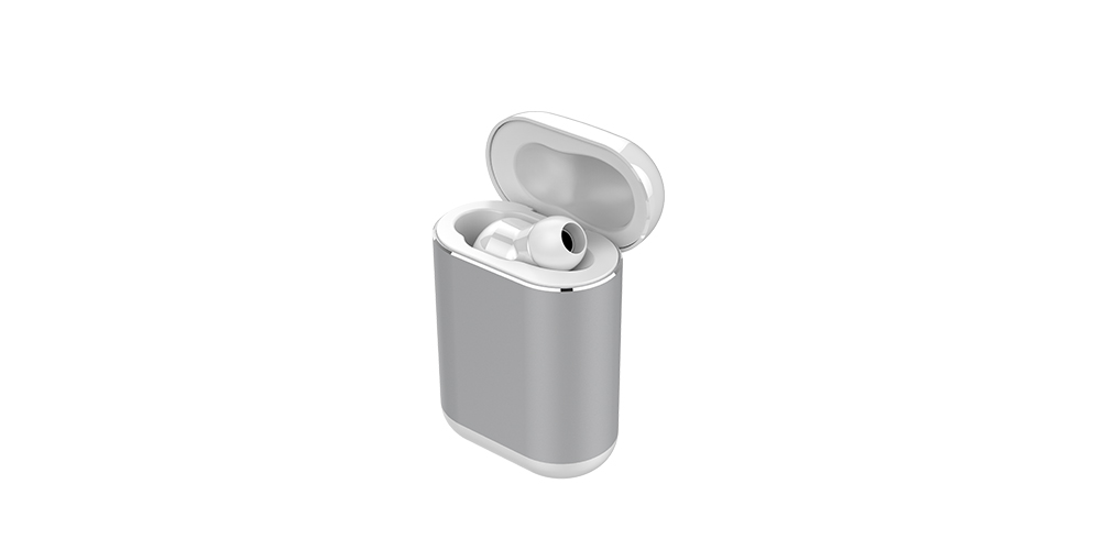 Mini TWS earbud with charging box